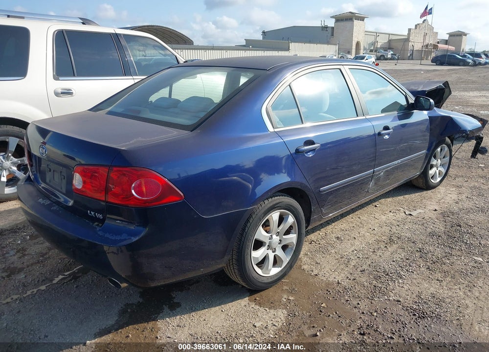 2006 KIA OPTIMA EX V6 (NEW)/LX V6 (NEW) VIN: KNAGE124565030481
