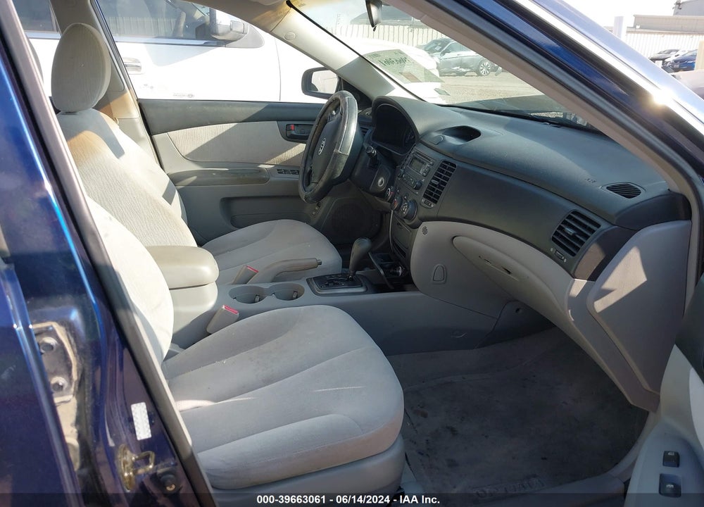 2006 KIA OPTIMA EX V6 (NEW)/LX V6 (NEW) VIN: KNAGE124565030481