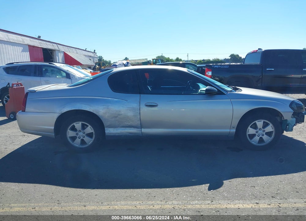 2006 CHEVROLET MONTE CARLO LT VIN: 2G1WM15K769221679