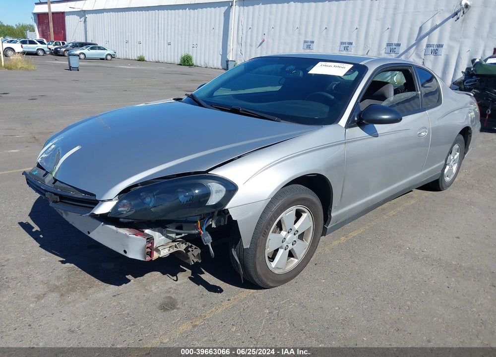 2006 CHEVROLET MONTE CARLO LT VIN: 2G1WM15K769221679