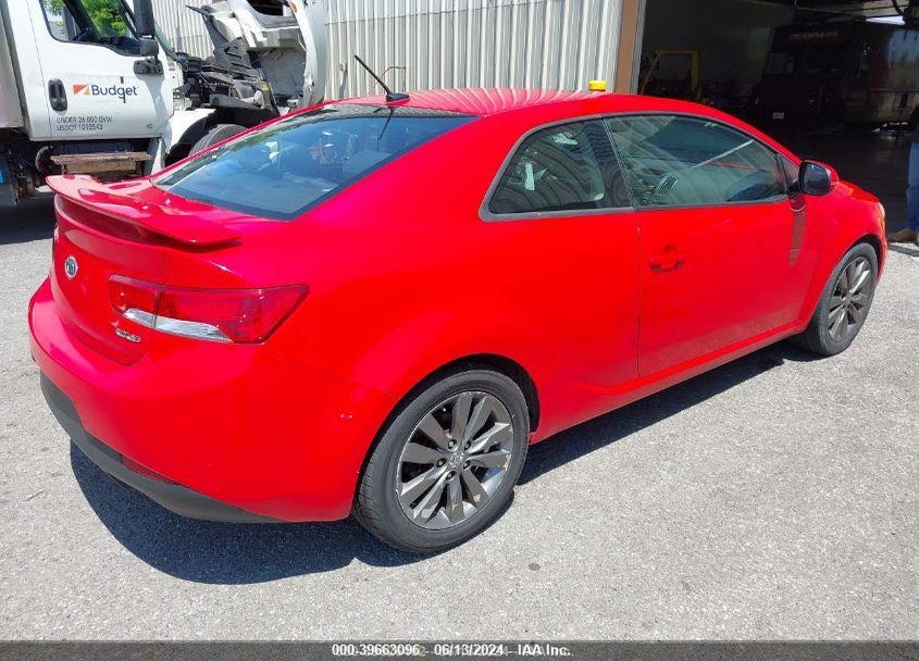 2011 KIA FORTE KOUP SX VIN: KNAFW6A36B5439792
