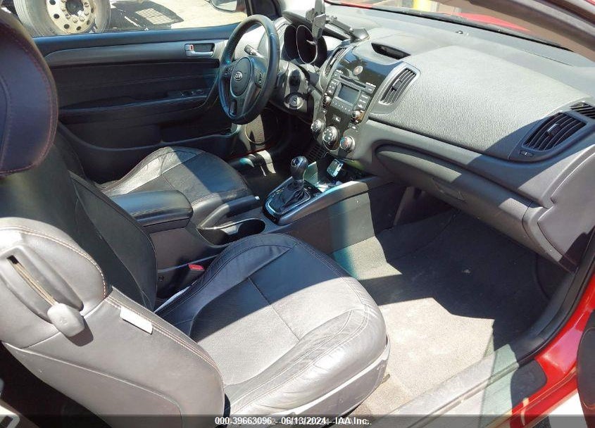 2011 KIA FORTE KOUP SX VIN: KNAFW6A36B5439792