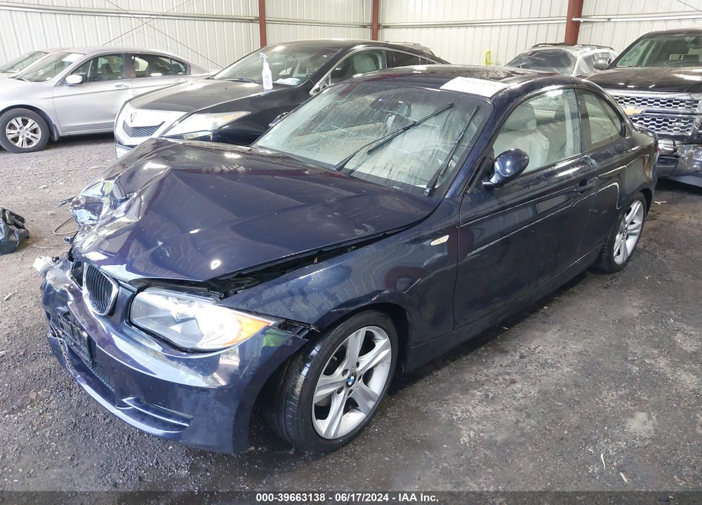 2008 BMW 128I VIN: WBAUP73528VF08739