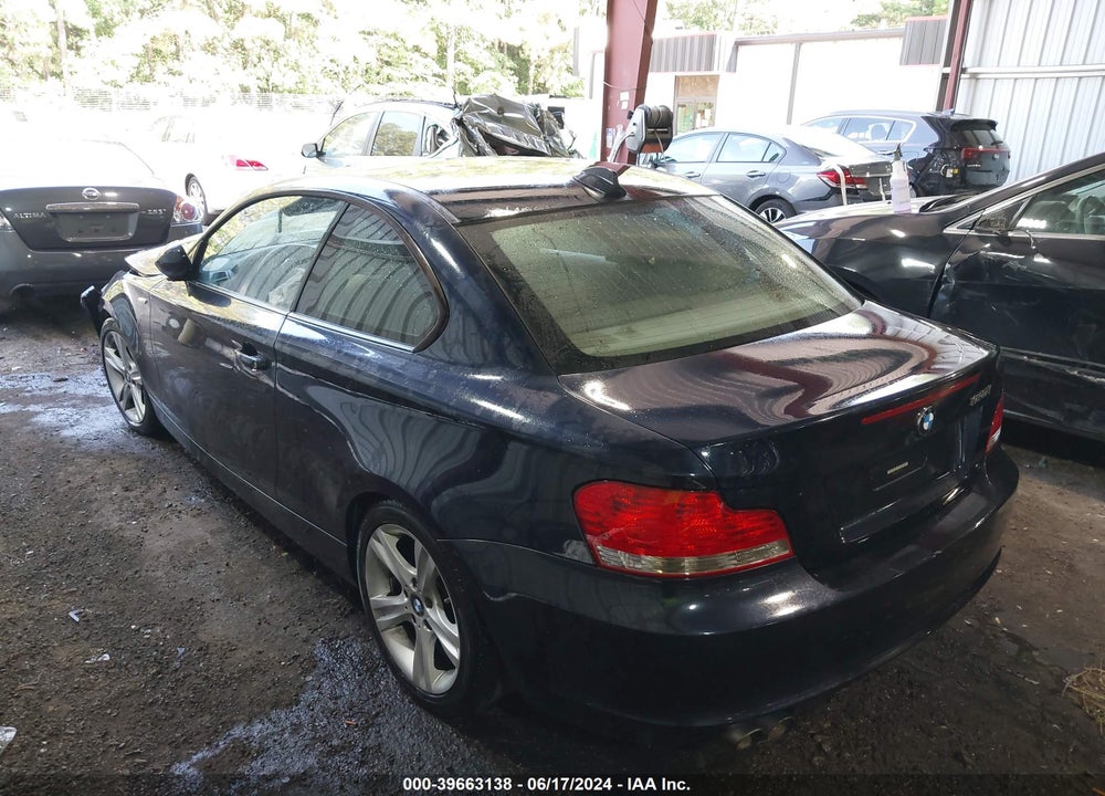 2008 BMW 128I VIN: WBAUP73528VF08739