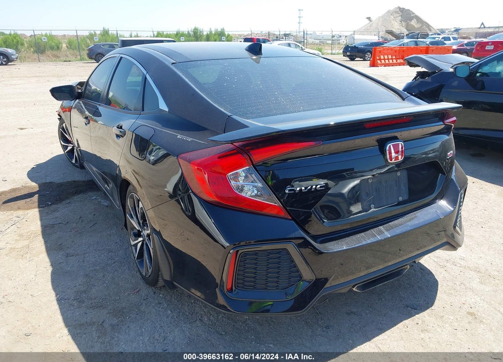 2019 HONDA CIVIC SI VIN: 2HGFC1E57KH700304