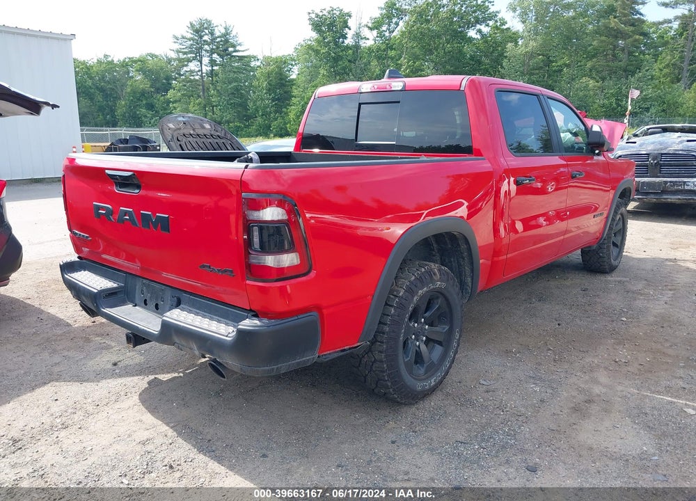 2023 RAM 1500 REBEL 4X4 5'7 BOX VIN: 1C6SRFLT1PN567474