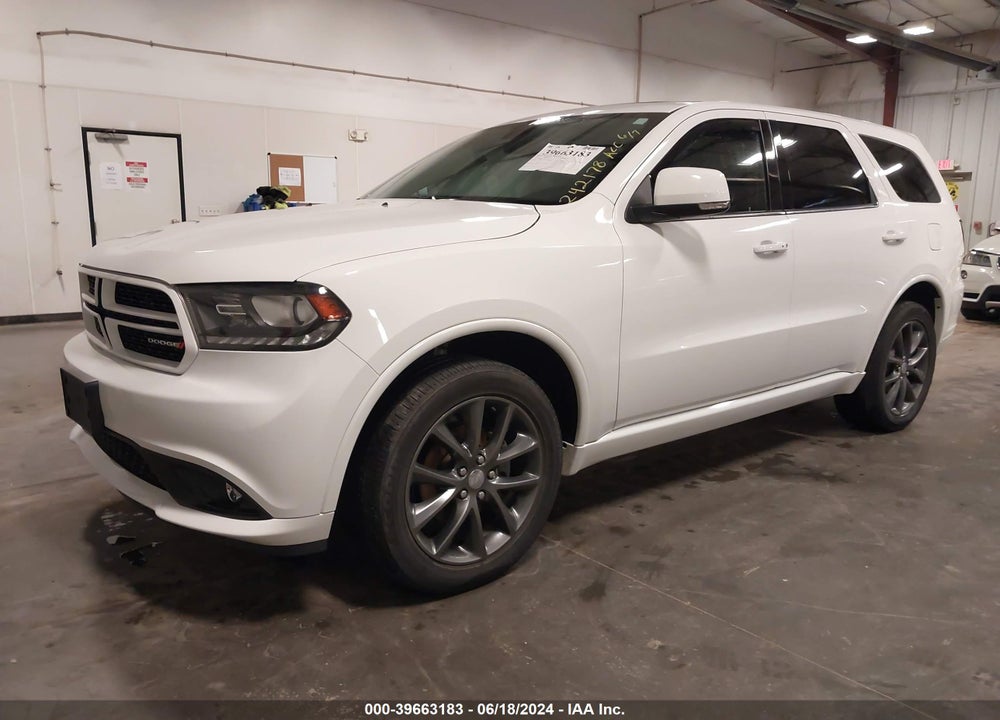 2018 DODGE DURANGO GT VIN: 1C4RDJDG9JC242178