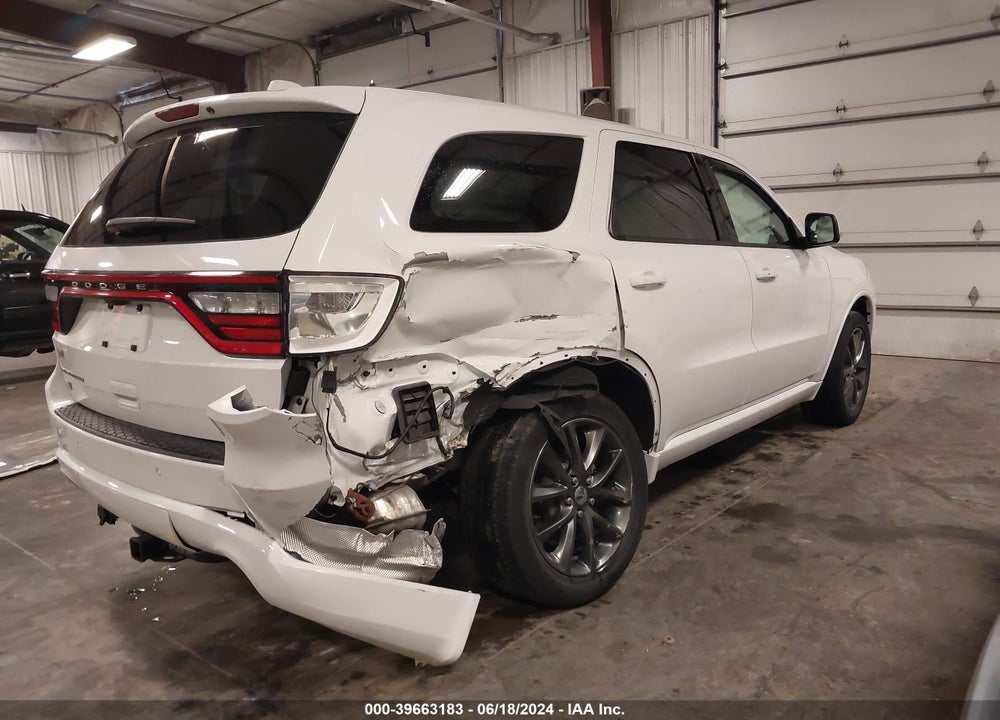 2018 DODGE DURANGO GT VIN: 1C4RDJDG9JC242178