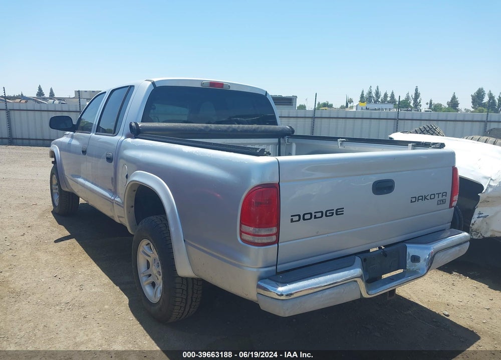 2004 DODGE DAKOTA SLT VIN: 1D7HG48NX4S689003