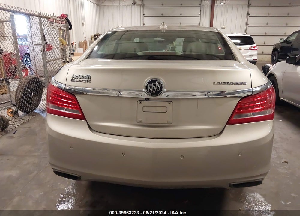 2016 BUICK LACROSSE LEATHER VIN: 1G4GB5G38GF156828