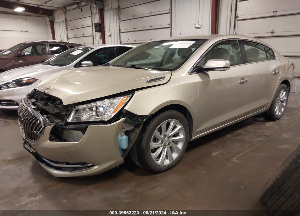 2016 BUICK LACROSSE LEATHER VIN: 1G4GB5G38GF156828