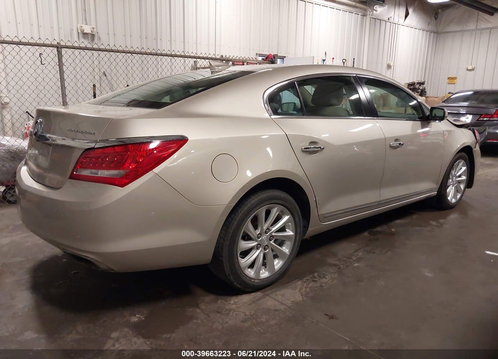 2016 BUICK LACROSSE LEATHER VIN: 1G4GB5G38GF156828