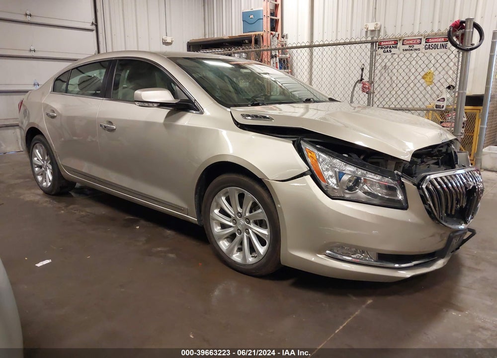 2016 BUICK LACROSSE LEATHER VIN: 1G4GB5G38GF156828