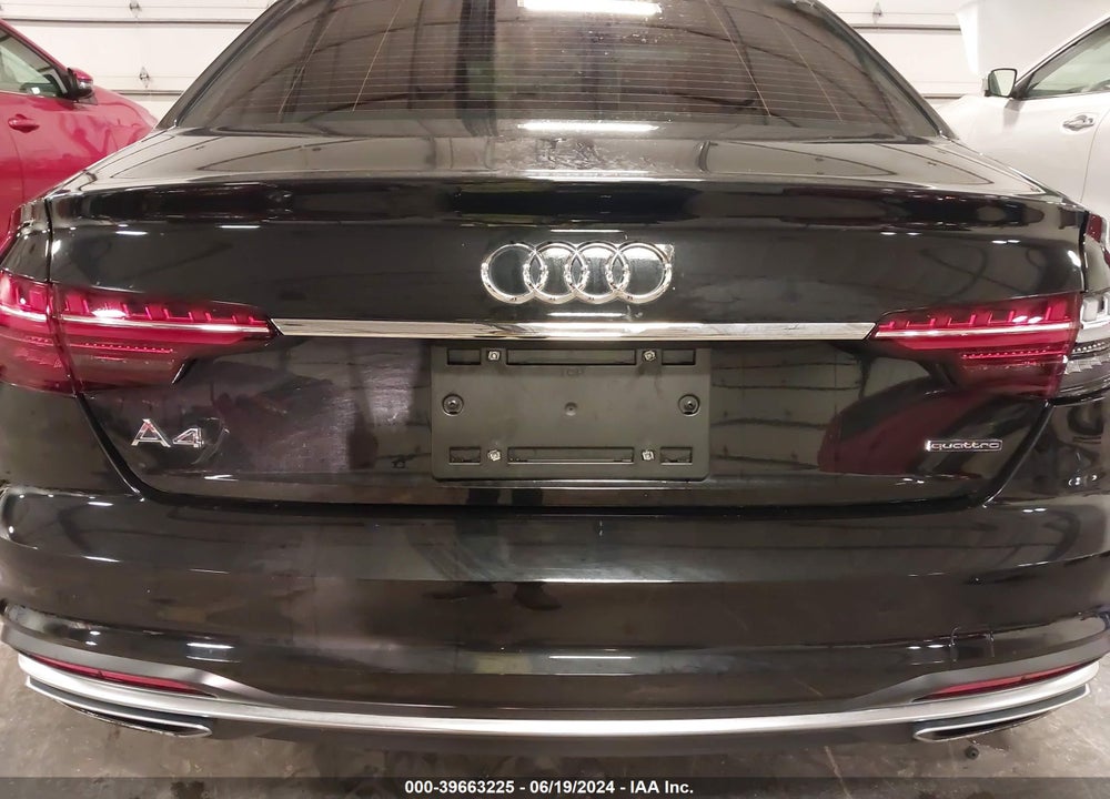 2020 AUDI A4 PREMIUM 45 TFSI QUATTRO S TRONIC VIN: WAUDNAF46LA052828