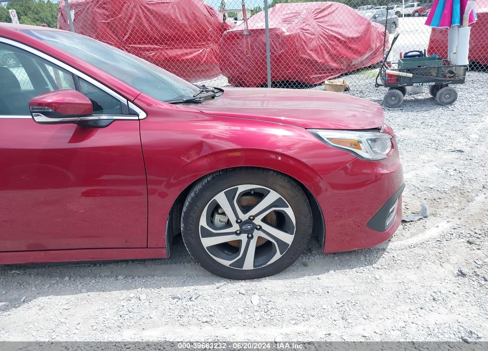 2022 SUBARU LEGACY LIMITED VIN: 4S3BWAM65N3024165