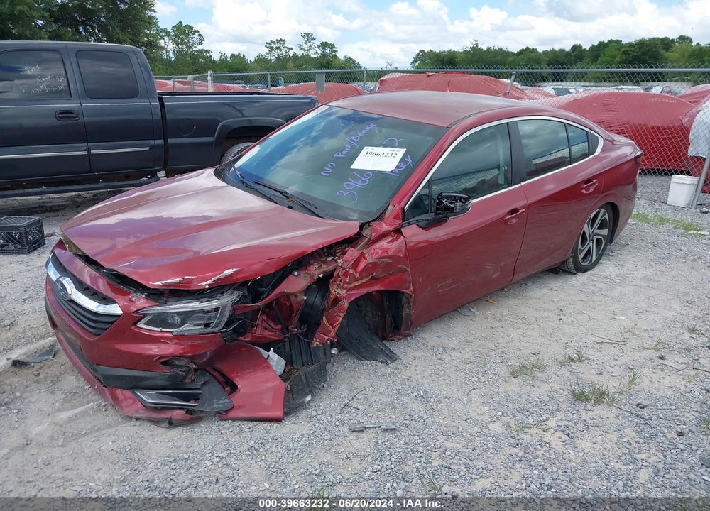 2022 SUBARU LEGACY LIMITED VIN: 4S3BWAM65N3024165