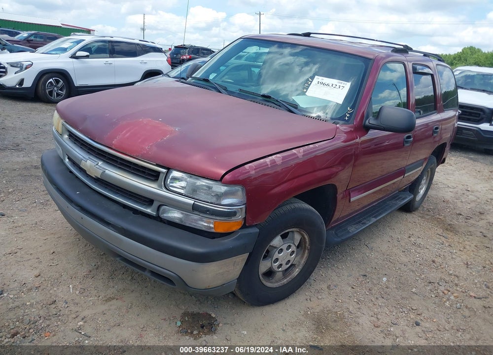 2004 CHEVROLET TAHOE LS VIN: 1GNEC13Z54R281492