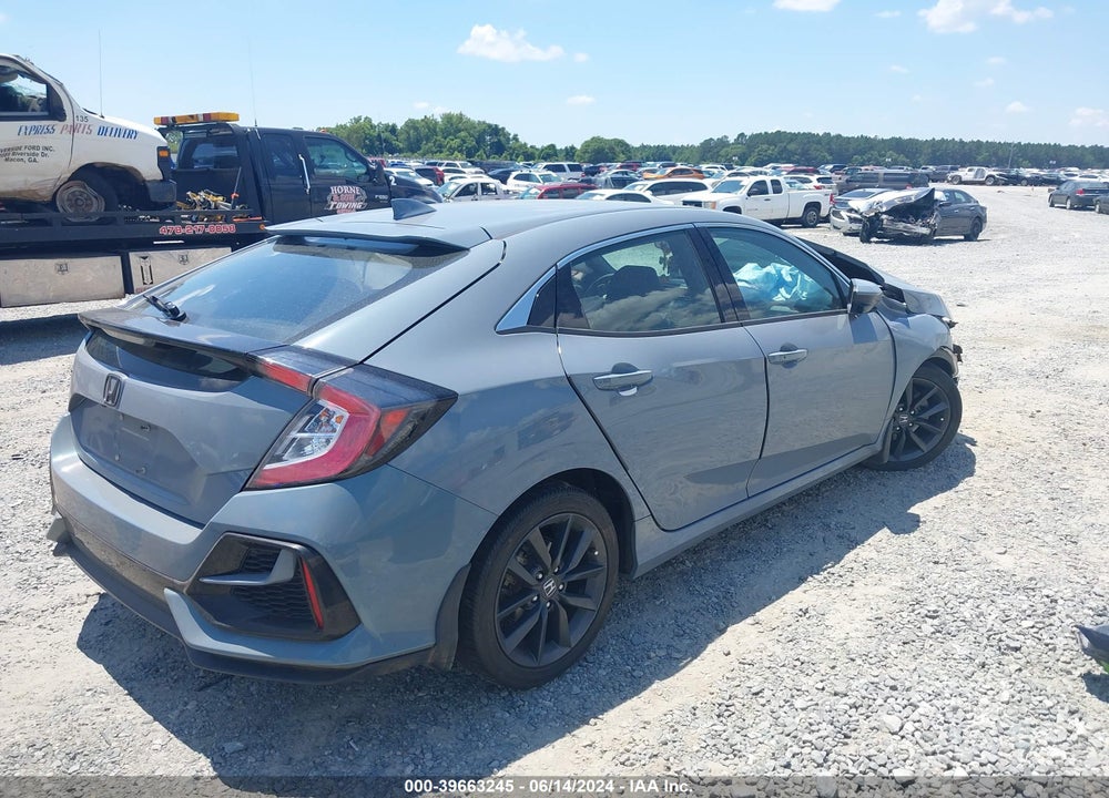 2021 HONDA CIVIC VIN: SHHFK7H6XMU420487