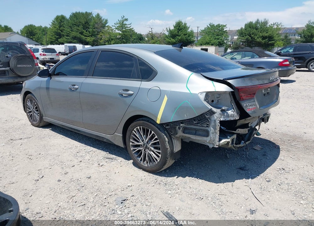 2022 KIA FORTE GT LINE VIN: 3KPF54ADXNE508320