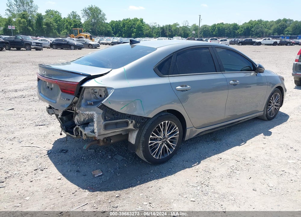 2022 KIA FORTE GT LINE VIN: 3KPF54ADXNE508320