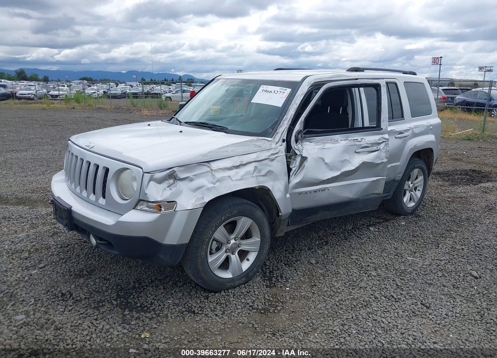 2012 JEEP PATRIOT SPORT VIN: 1C4NJRBB8CD512169