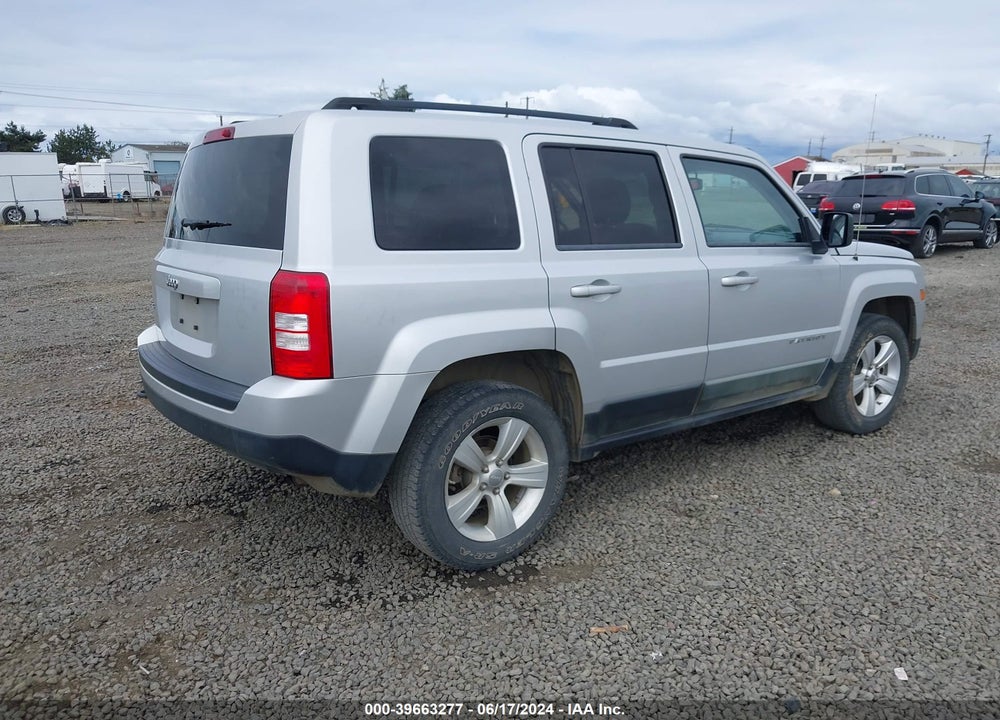 2012 JEEP PATRIOT SPORT VIN: 1C4NJRBB8CD512169