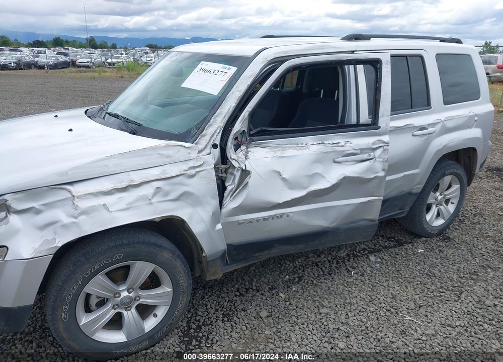 2012 JEEP PATRIOT SPORT VIN: 1C4NJRBB8CD512169
