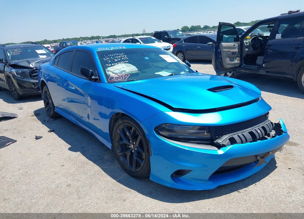 2019 DODGE CHARGER GT RWD VIN: 2C3CDXHG4KH522998