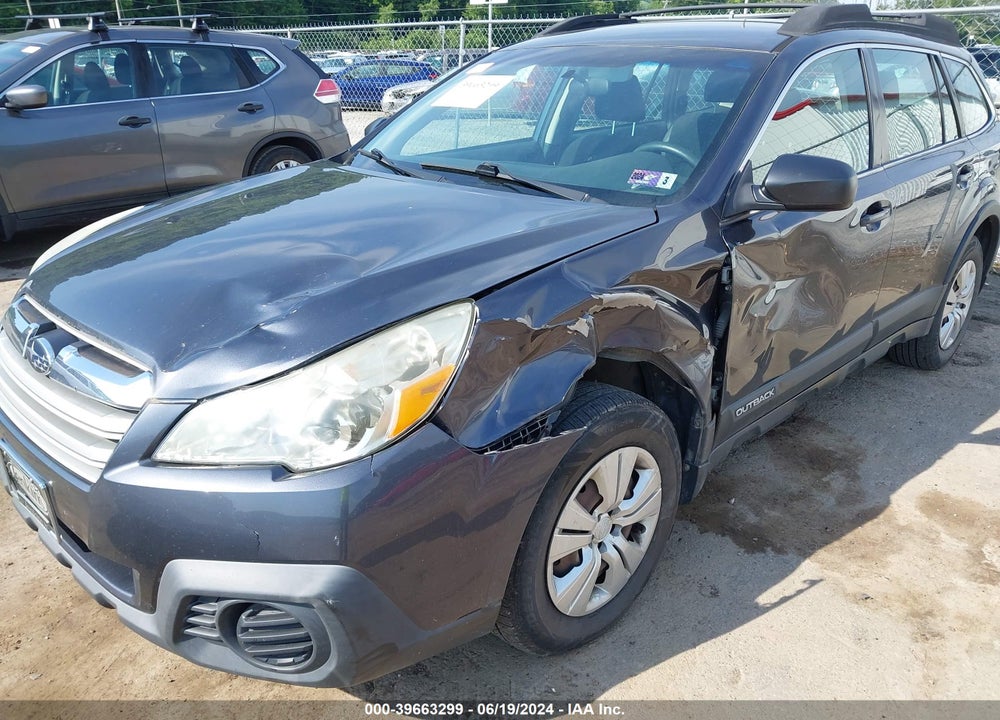 2013 SUBARU OUTBACK 2.5I VIN: 4S4BRCAC0D3203043