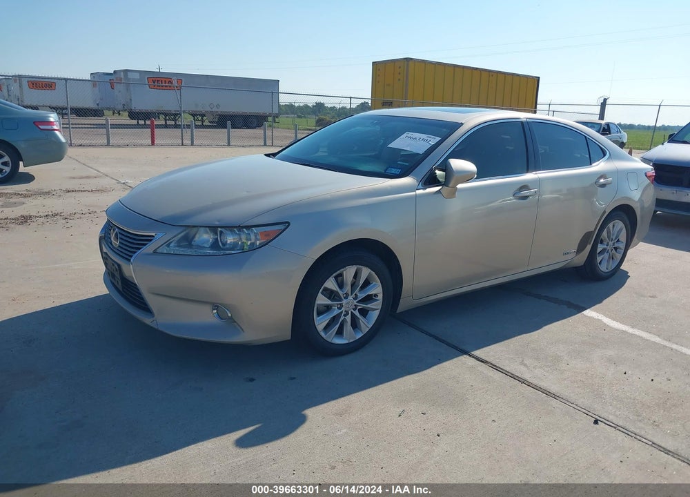 2013 LEXUS ES 300H VIN: JTHBW1GGXD2009216