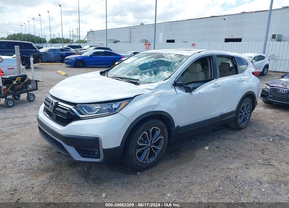 2021 HONDA CR-V 2WD EX-L VIN: 2HKRW1H85MH429195