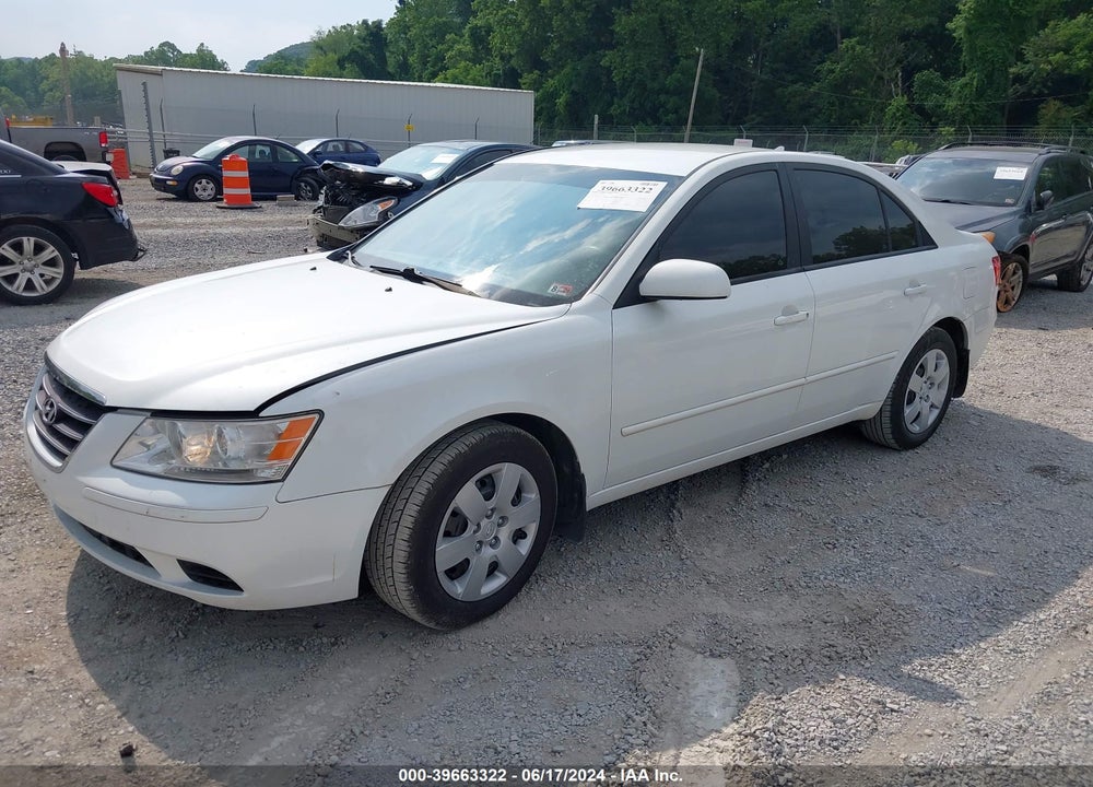 2010 HYUNDAI SONATA GLS VIN: 5NPET4AC2AH643144