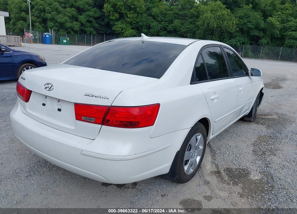 2010 HYUNDAI SONATA GLS VIN: 5NPET4AC2AH643144