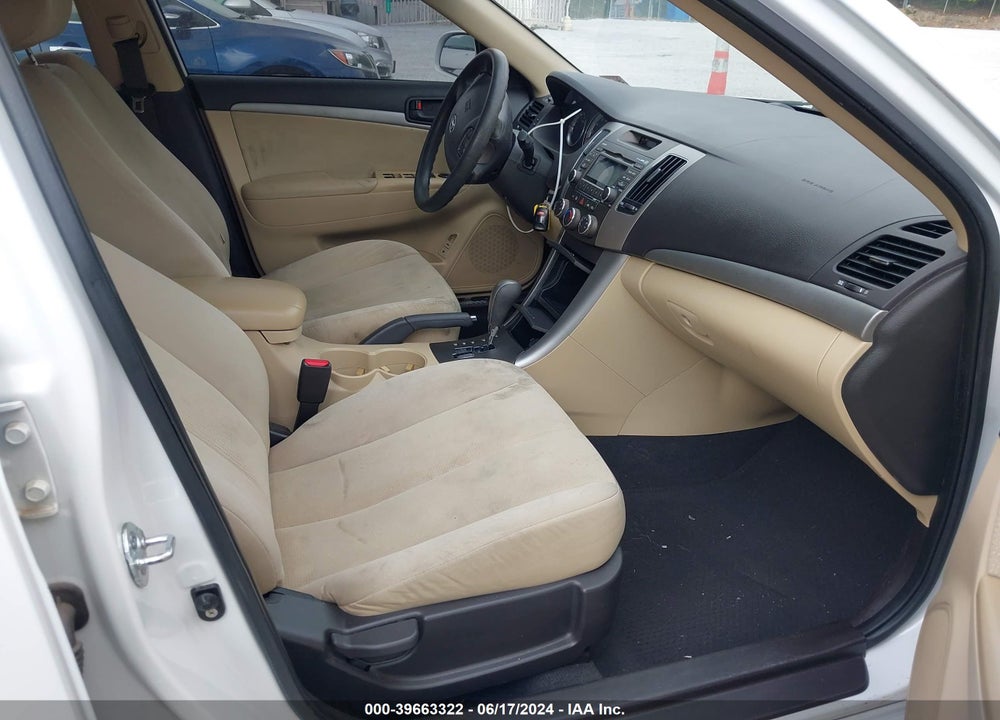 2010 HYUNDAI SONATA GLS VIN: 5NPET4AC2AH643144