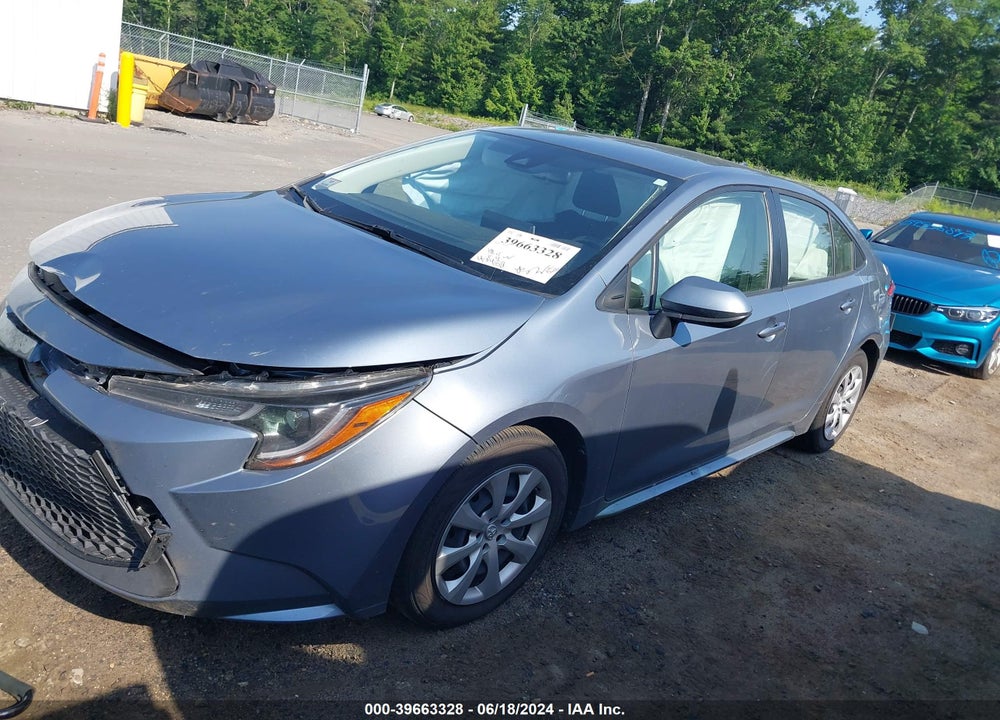 2021 TOYOTA COROLLA LE VIN: JTDEPMAE3MJ128218