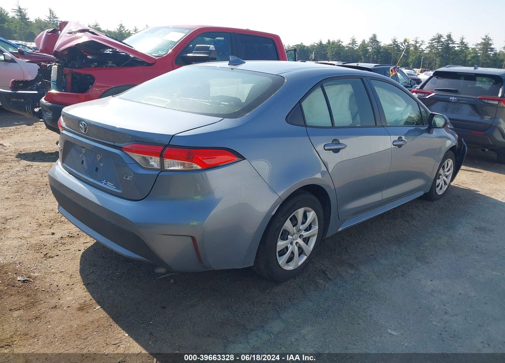 2021 TOYOTA COROLLA LE VIN: JTDEPMAE3MJ128218