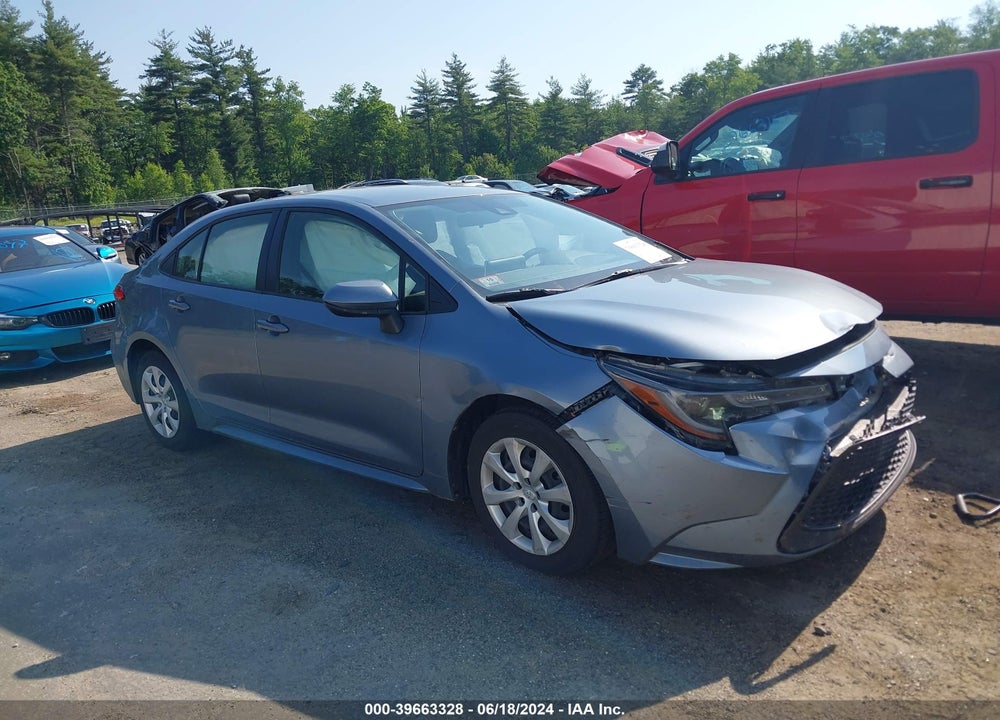 2021 TOYOTA COROLLA LE VIN: JTDEPMAE3MJ128218