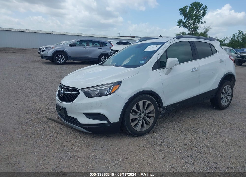 2017 BUICK ENCORE PREFERRED VIN: KL4CJASB6HB204410