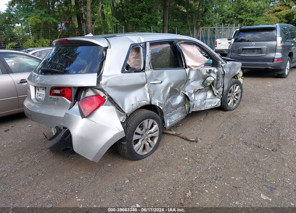 2011 ACURA RDX VIN: 5J8TB2H25BA005010