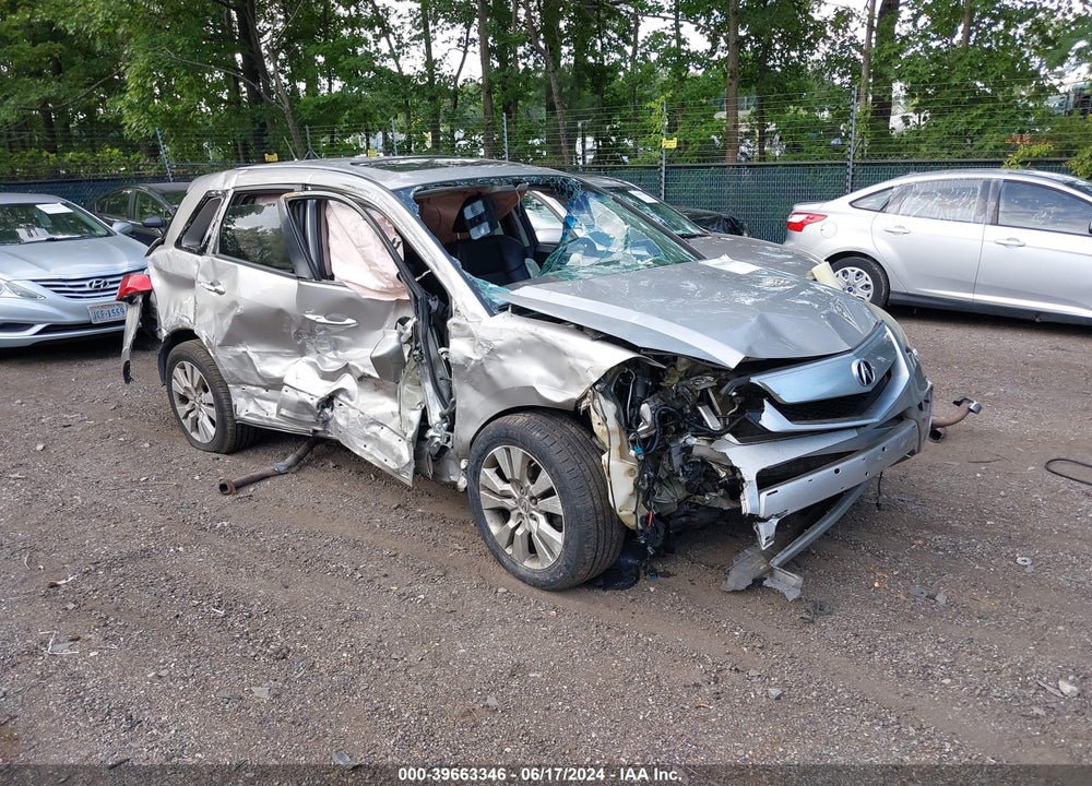 2011 ACURA RDX VIN: 5J8TB2H25BA005010