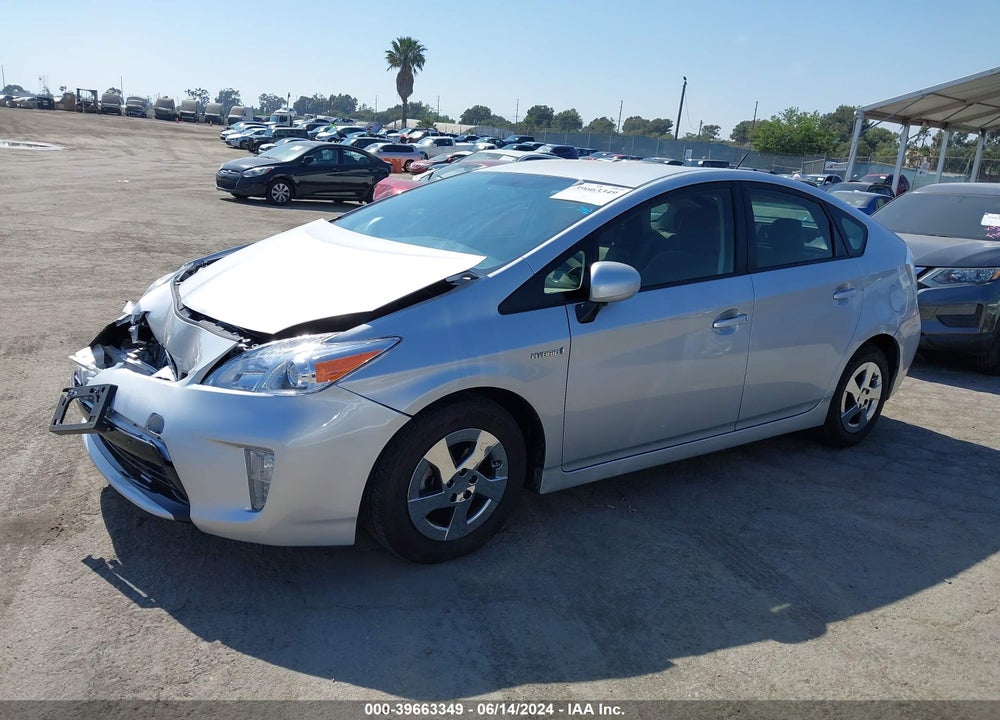 2015 TOYOTA PRIUS TWO VIN: JTDKN3DU2F0410980