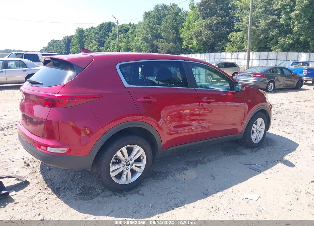 2019 KIA SPORTAGE LX VIN: KNDPMCAC9K7565273