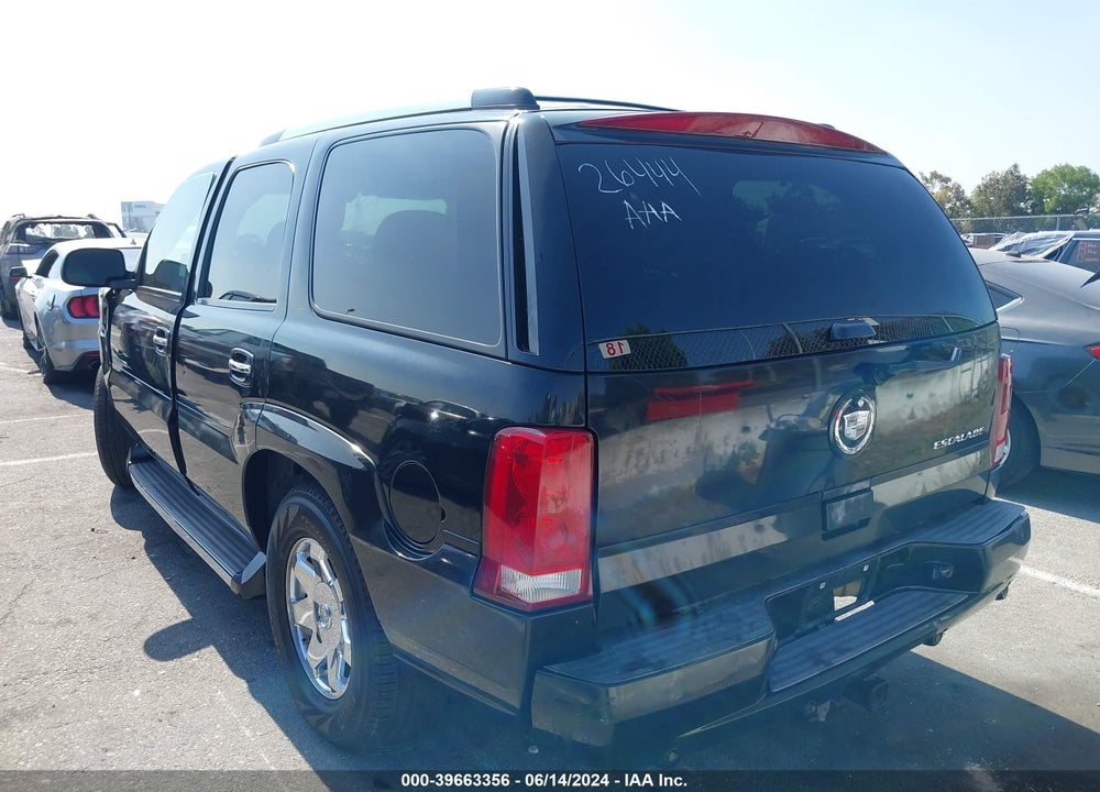 2006 CADILLAC ESCALADE STANDARD VIN: 1GYEC63N36R156572