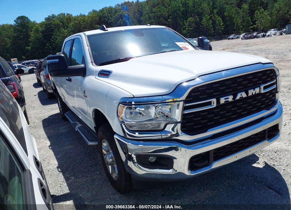 2024 RAM 2500 BIG HORN 4X4 6'4 BOX VIN: 3C6UR5DL5RG233221