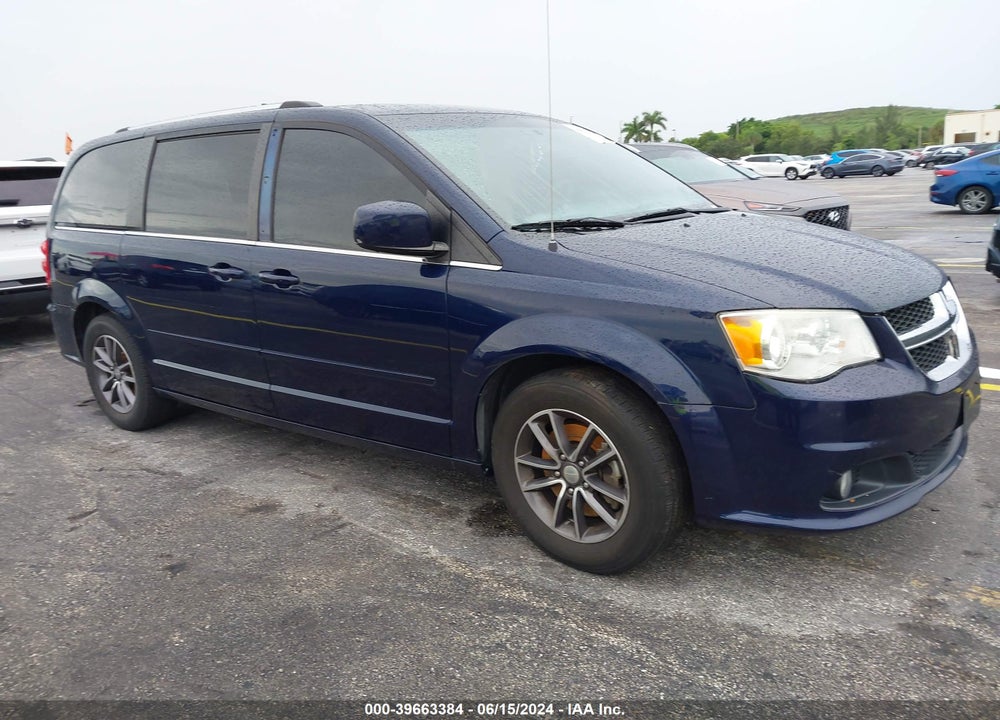 2016 DODGE GRAND CARAVAN SXT VIN: 2C4RDGCG6GR219459
