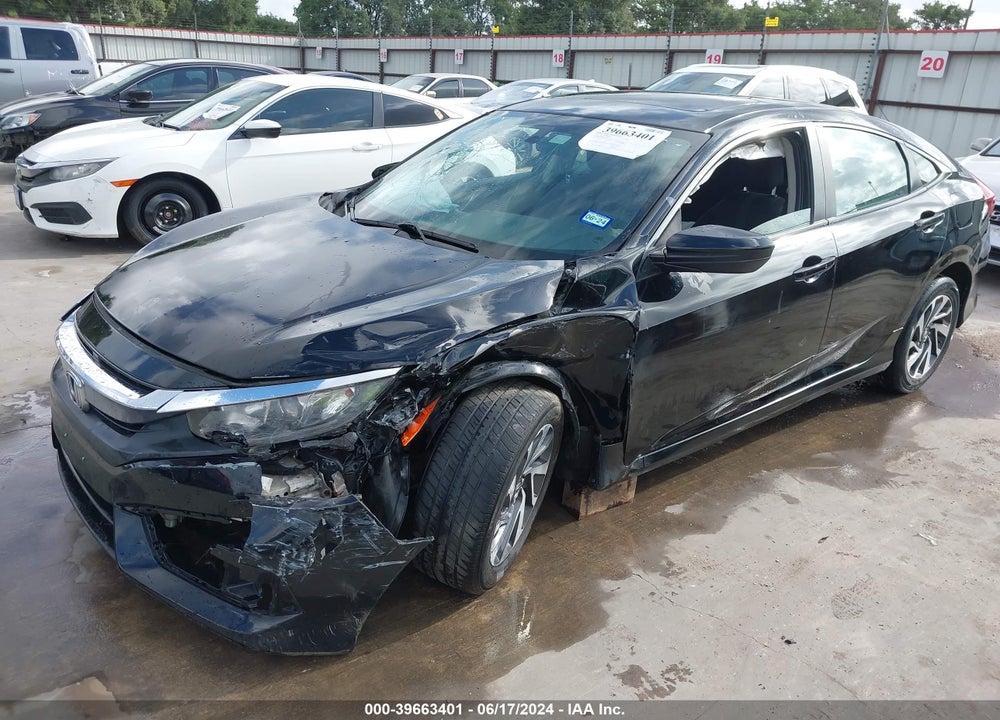2016 HONDA CIVIC EX VIN: 19XFC2F75GE035913