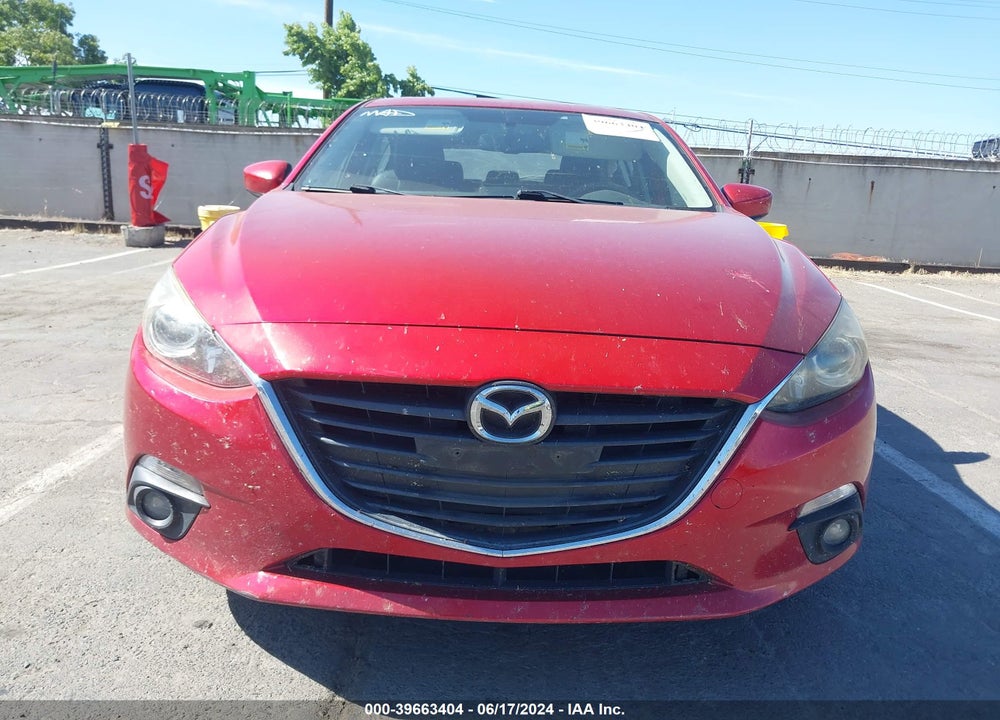 2015 MAZDA 3 I GRAND TOURING VIN: JM1BM1M73F1239166