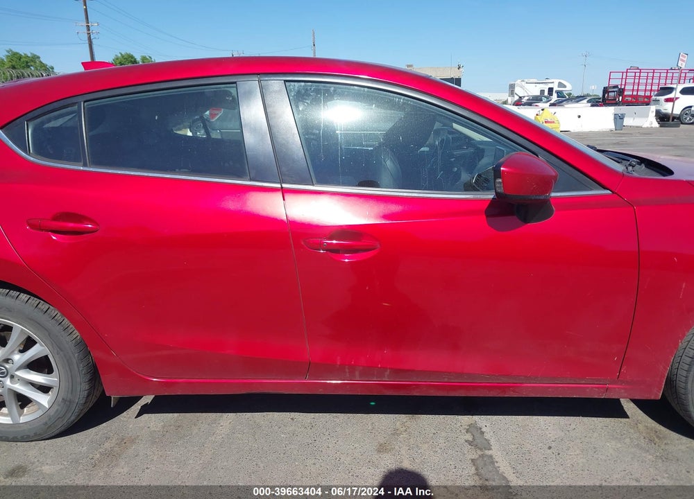 2015 MAZDA 3 I GRAND TOURING VIN: JM1BM1M73F1239166