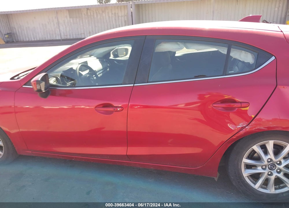 2015 MAZDA 3 I GRAND TOURING VIN: JM1BM1M73F1239166