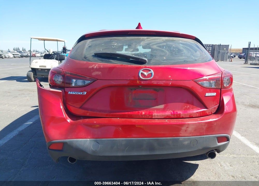 2015 MAZDA 3 I GRAND TOURING VIN: JM1BM1M73F1239166